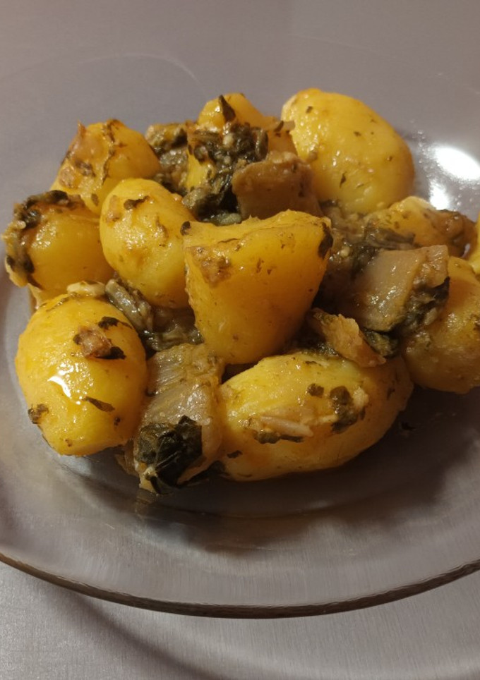 Una foto de Acelgas con patatas 🥔🥔