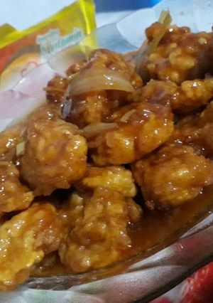 Foto resep Ayam Fillet Crispy Saus Mentega