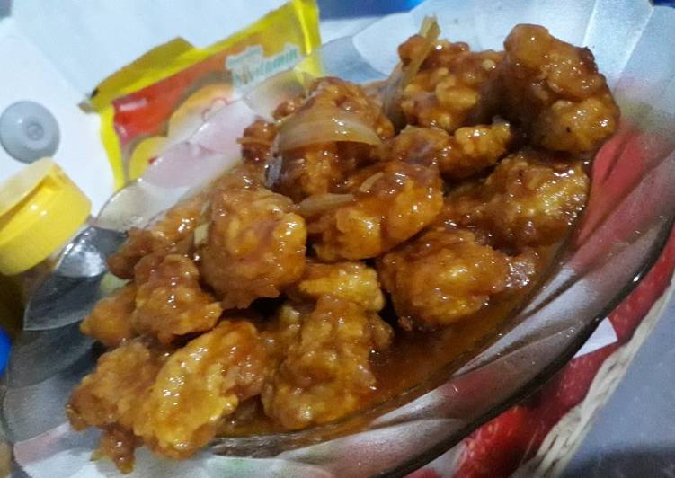Resep Ayam Fillet Crispy Saus Mentega, Enak Banget