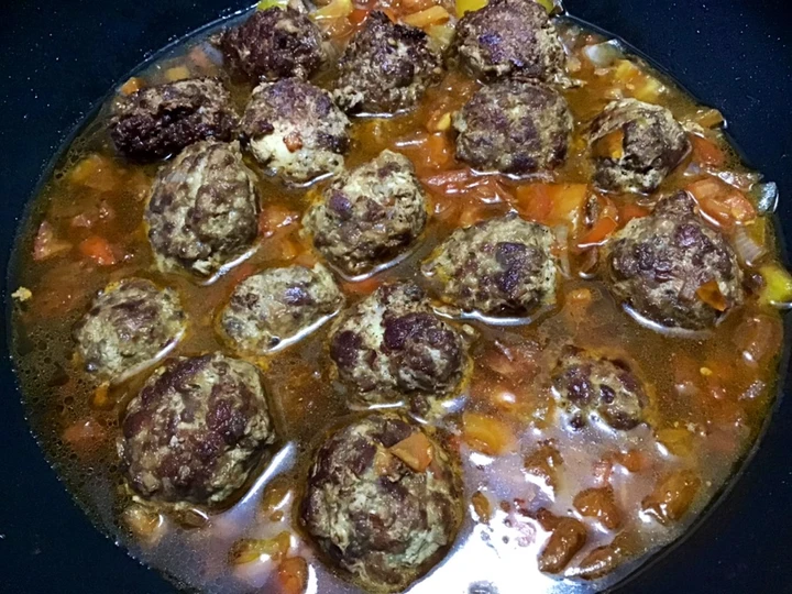 Easy Steps Prepare Recipes Hamburger Meatballs in Soy Sauce the So Delicious Appealing.