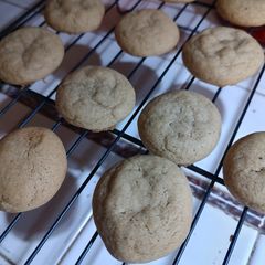 A picture of Chewy gingerbread cookies.