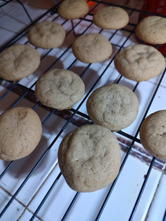 A picture of Chewy gingerbread cookies.