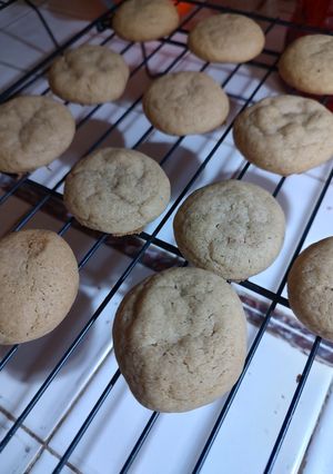 A picture of Chewy gingerbread cookies.