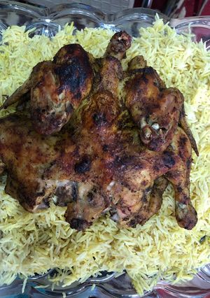 صورة لوصفة مندي الدجاج ولا اروع