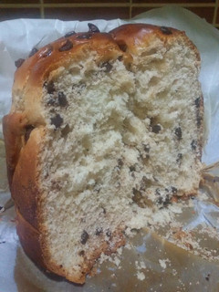 Una foto de Panettone con pepitas de chocolate con Thermomix