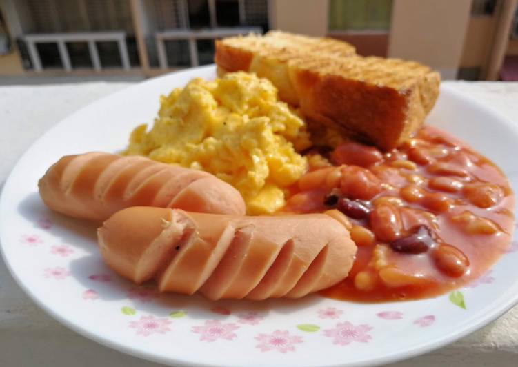 Recipe of Super Quick Homemade English Breakfast