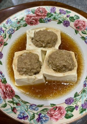 Foto resep Wagyu Beef Steam Tofu (versi MPASI/anak2)