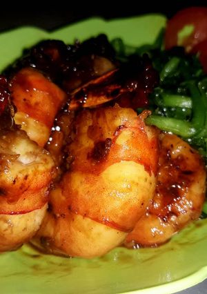 Foto resep Udang Bakar Madu