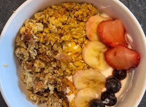 Une photo de Les meilleurs scramble oats (flocon d'avoine brouillés)