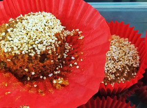 Una foto de Cupcakes de proteína para el gym