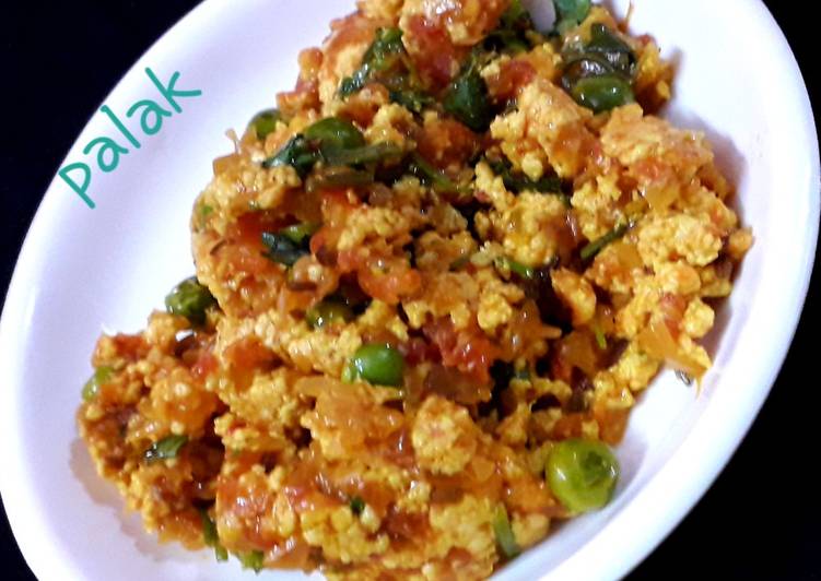 Steps to Prepare Award-winning Paneer bhurji