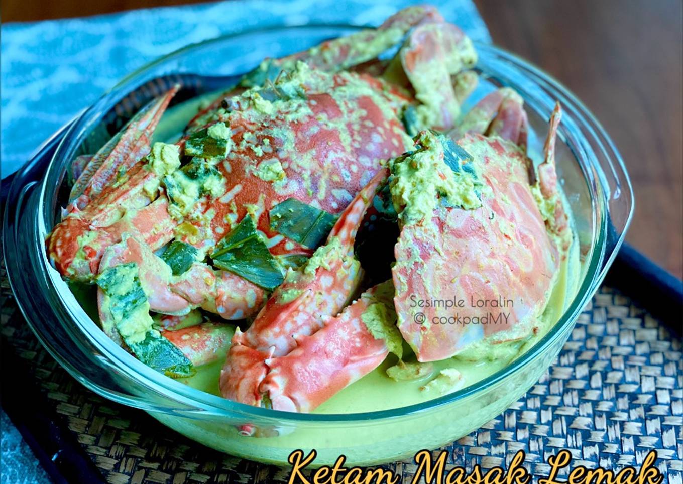 Resepi Ketam Masak Lemak Yang Lezat Sekali Dan Simpel Resepi Orang