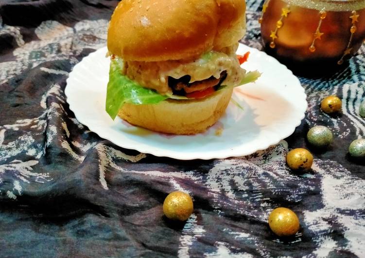 Simple Way to Prepare Homemade Beef burger