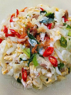 Foto resep Tumis sayur orak arik (kol, sawi, telor, baso)