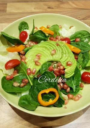 Foto resep Delima vinaigrette
