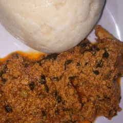 A picture of Simple egusi soup 😋.