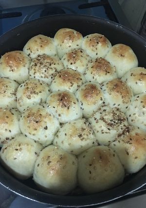 صورة لوصفة خلية النحل بالجبنة والزعتر