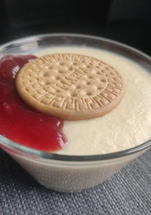 Una foto de Natillas de cheesecake en Mambo