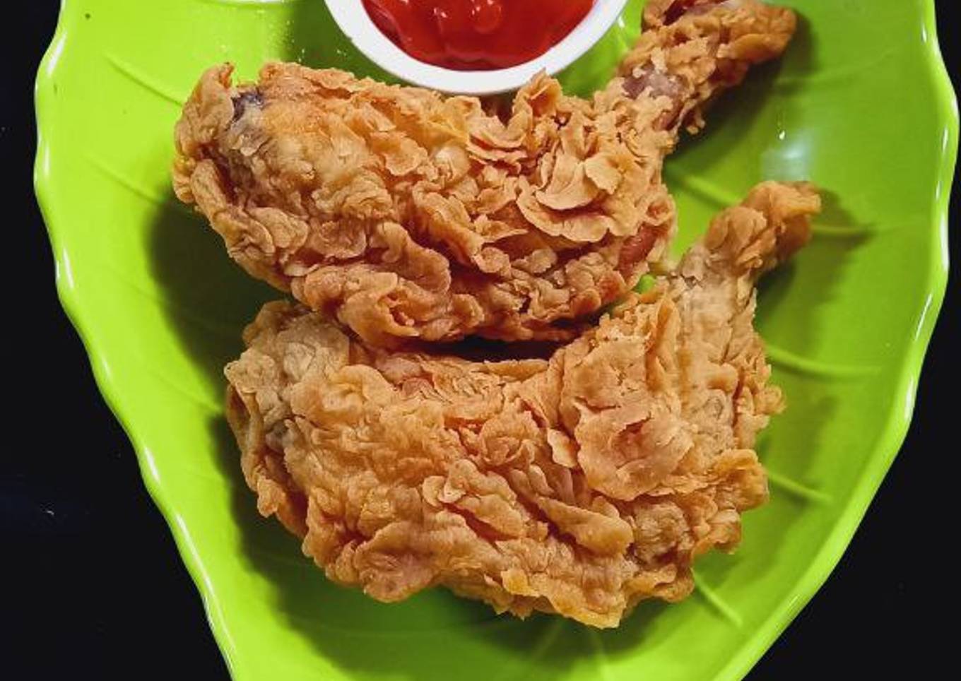 Ayam Krispi Kriwul Tanpa Telur