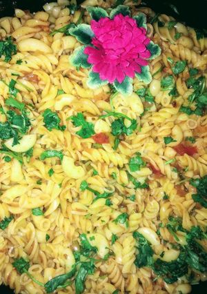 A picture of Mix Masala tikka macaroni.