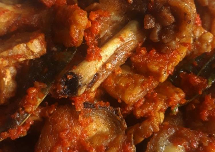 Resep Sambal ayam tempe, Sempurna