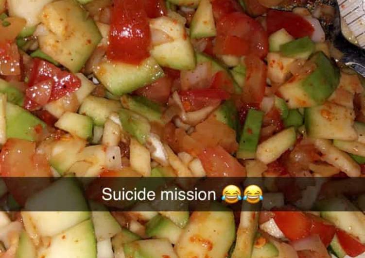 Simple Way to Prepare Favorite Kawada cucumber,tomato, onion Cooking Basics for Newbies