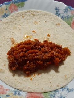 Una foto de Fajitas de carne picada