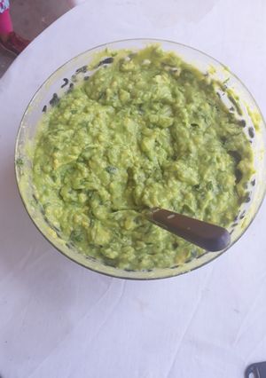 Una foto de Guacamole