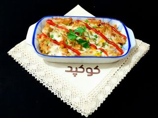 سیب زمینی پنیری 😋😍