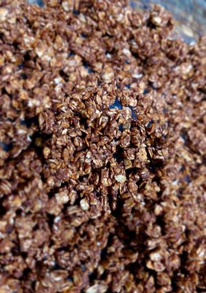 Une photo de Crispy avoine au chocolat