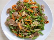 Gambar buncis wortel bakso