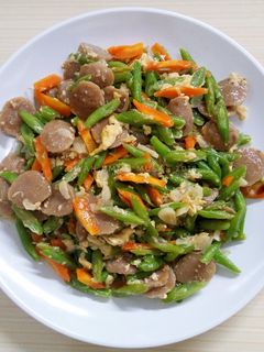 Foto resep Orak Arik Buncis Wortel Bakso