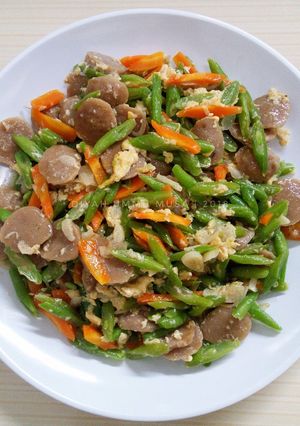 Foto resep Orak Arik Buncis Wortel Bakso