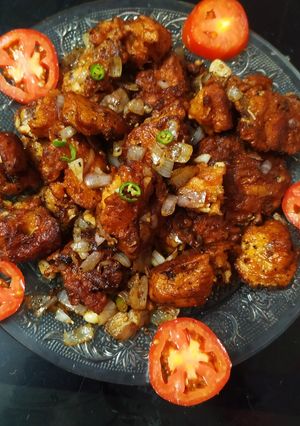 A picture of Chicken pepper and salt.