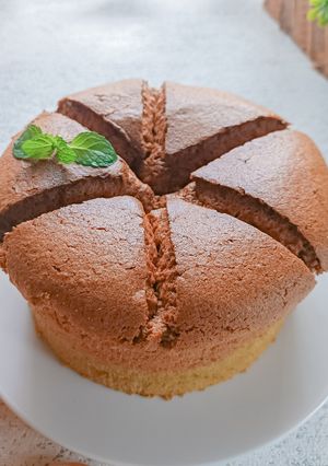 Foto resep Chiffon Pandan Coklat
