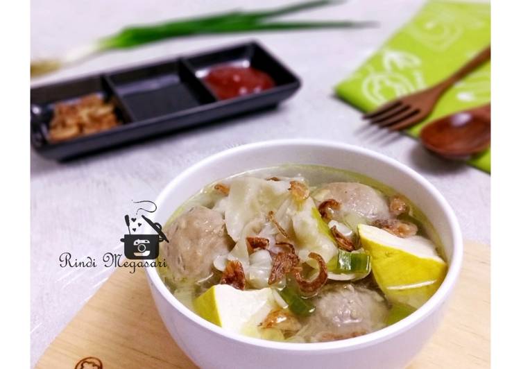 Langkah Mudah untuk Menyiapkan 262. Baso Siomay Kuah Gurih, Menggugah Selera