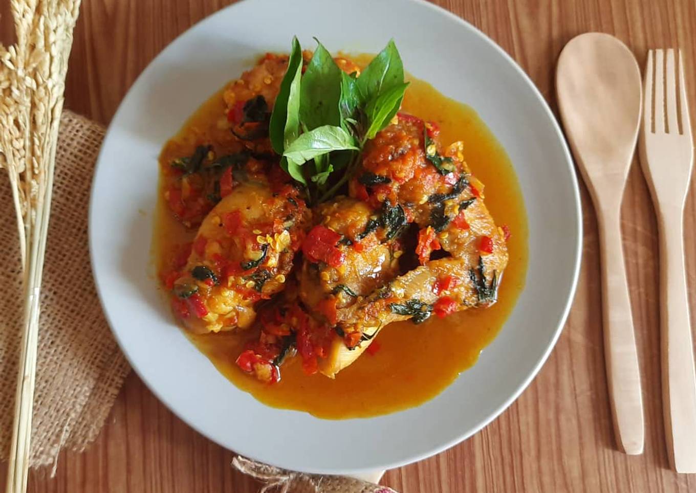 Ayam rica rica kemangi