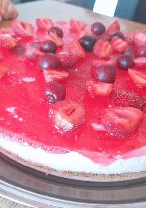 صورة لوصفة تشيز كيك 🍰🍰