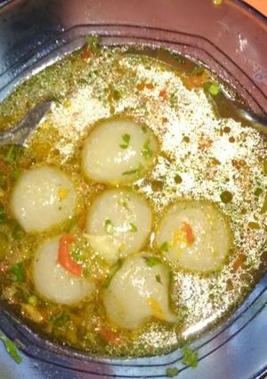 Foto resep Cilok Kuah pedas