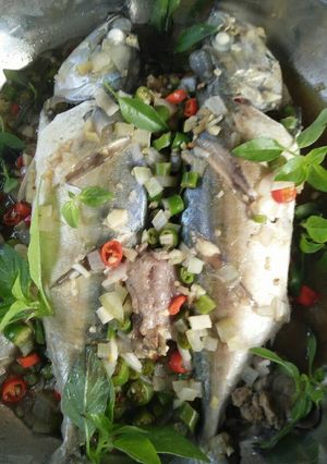 Foto resep ..*ikan kembung stim limau*.