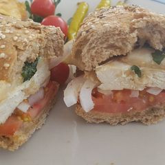 Best chicken sandwich I have ever made in my life!!! (so far 😉) A picture of Best chicken sandwich I have ever made in my life!!! (so far 😉).