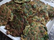 Una foto de croquetas de espinaca
