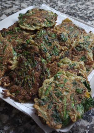 Una foto de Croquetas de espinaca 🥬sin harinas