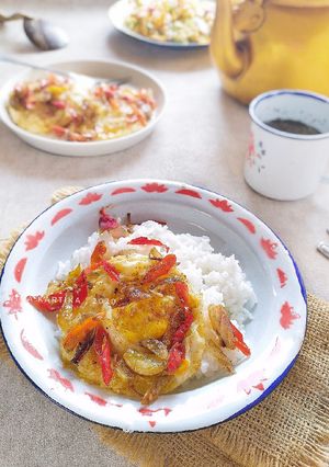 Foto resep Telur Ceplok Cabai Bawang