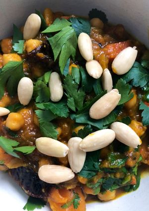 A picture of Vegetable tagine - vegetarian.