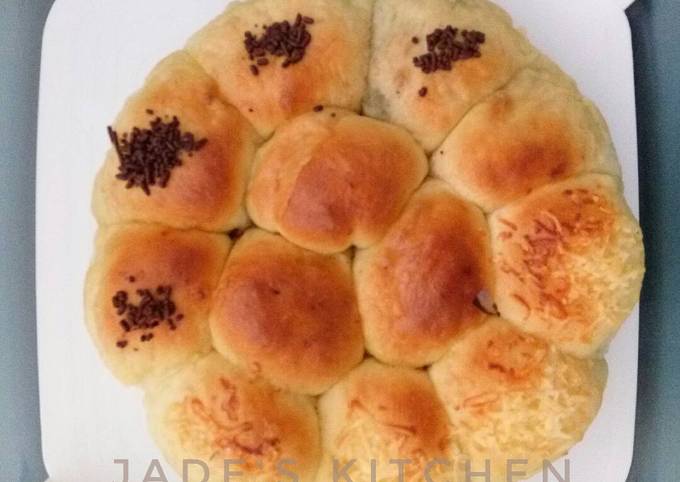 Resep Roti Manis Kasur/Sobek, Tanpa Ulen, Empuk, Enak 👍 Oleh Jade's ...