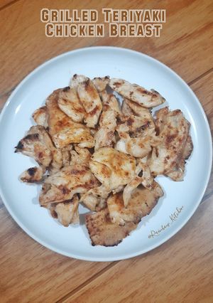 Foto resep Grilled Teriyaki Chicken Breast (Panggang Pakai Teflon)