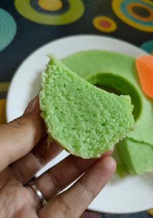Foto resep Bolu kukus pandan sederhana