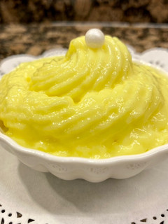 Una foto de Crema pastelera sin huevo