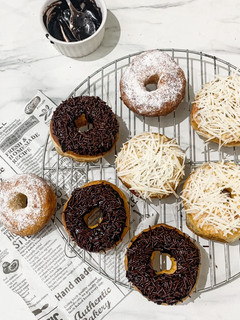 Foto resep Donat Praktis Tanpa Ulen